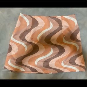 Princess Polly Pink Bizarre Mini Skirt